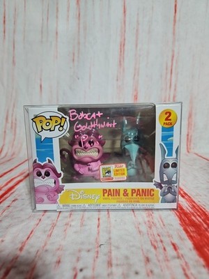 Bobcat Goldthwait Signed Pain&Panic 2018 SDCC Funko With JSA COA And Protector