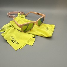 COCOSAND Baby Sunglasses with Strap Pink frame includes Travel Case And Cloth
