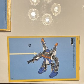 LEGO Creator Thunder Wings 31008 Illustrated Instruction Manual Booklet Multi