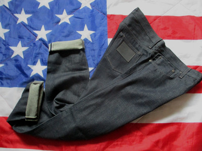 SIKI IM sikiim White Oak Cone MADE IN USA blue line indigo SELVAGE DENIM JEANS