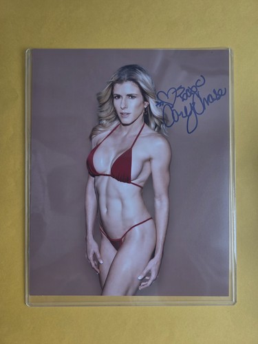 Cory Chase Hand Signed 8x10 Photo Adult Film Star Autograph Signature Model