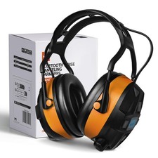 Bluetooth 5.0 Hearing Protection Rechargeable Ear Headphones, 29dB Safety