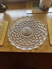 Beautiful Vintage Large Fostoria “American” 14” Dessert Platter/Tray