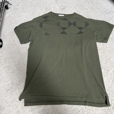 ENGINEERED GARMENTS TShirt L Used Made In Canada Green