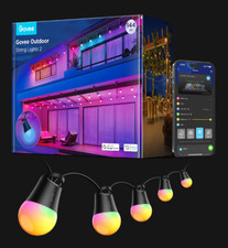 NIB Govee Smart Outdoor String Lights 2, 144Ft Outdoor Lights