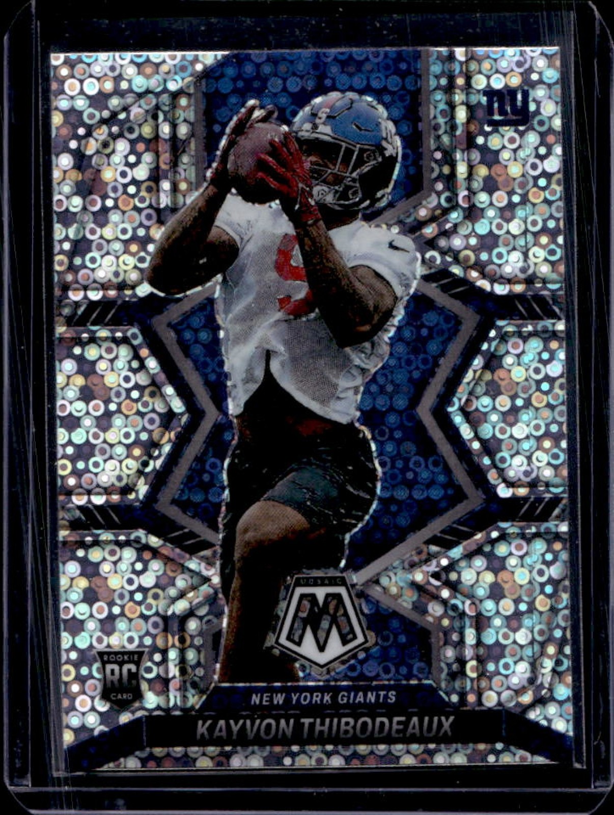 2022 Mosaic Kayvon Thibodeaux Rookie Variations No Huddle RC VAR #344 Giants