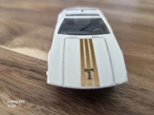 Vintage Corgi Toys DE TOMASO MANGUSTA BLUE WHITE GOLD Diecast 1960's