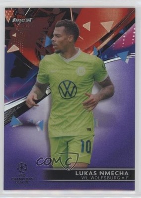 2021 Finest UEFA Champions League Purple Refractor Lukas Nmecha Rookie RC 0xm9