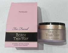 Too Faced Born This Way Ethereal Setting Powder, TRANSLUCENT, .59oz/17g, NIB