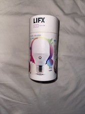 LIFX Mini Color A19 Wi-Fi Smart LED Bulb. HomeKit, Alexa, Google (L3A19MC08E26).