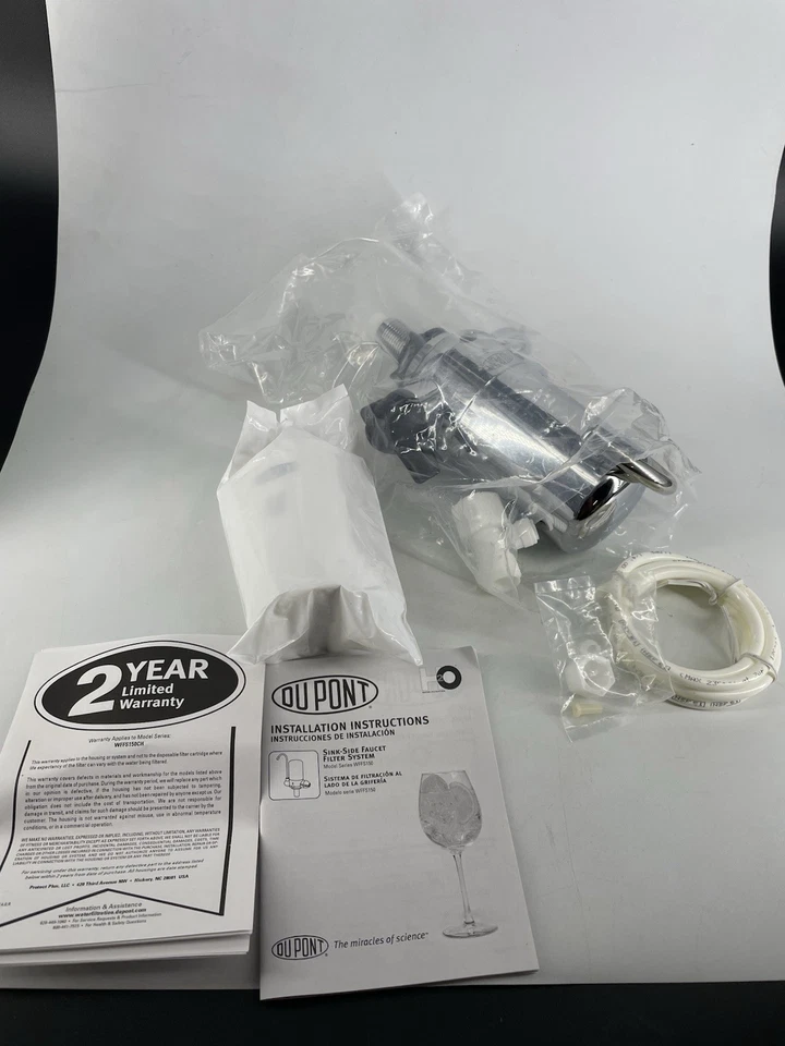 Du Pont Water Sink Side Mount Faucet Water Filter 200 Gallons Chrome - Image 4 of 4