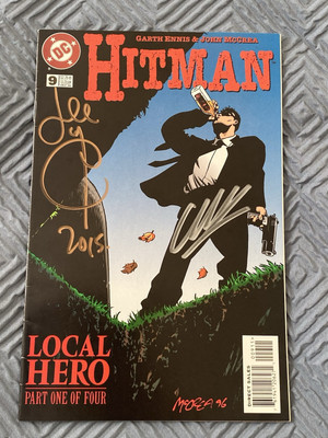 Garth Ennis John McCrea SIGNED Hitman Local Hero Part 1 of 4 Comic