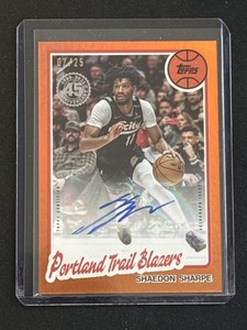 Shaedon Sharpe Autograph | eBay