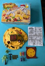 Captain Bones Gold Board Game Tested & Works Missing 1