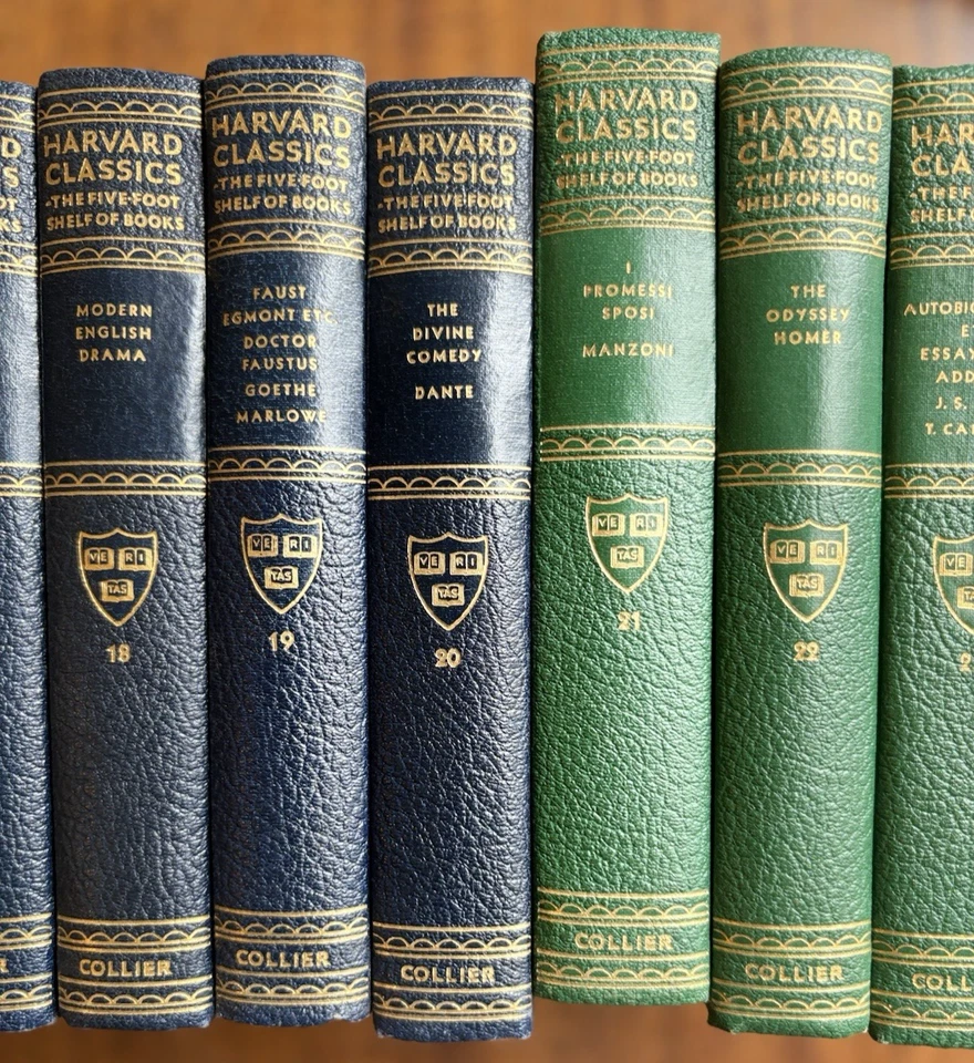 Harvard Classics - CHOOSE Your Own Volumes - Eliot Collier Five Foot Shelf Books - Image 4 of 4