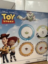 DisneyToy Story Limited Edition Side Plates BNIP Set of 4 Woody,Buzz,Alien,girl