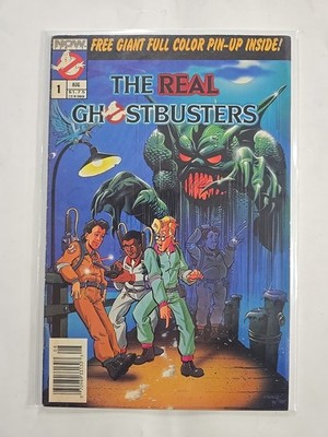 The Real Ghostbusters #1 (1988) Newsstand Variant NOW Comics Key