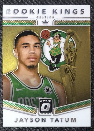 Jayson Tatum #3 2017 Panini Donruss Optic Rookie Kings card