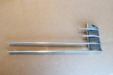 1937 Lasalle Right Upper Front Hood Side Moldings Driver Survivor
