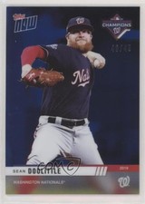 2019 Topps Now World Series Champions Blue Chrome 46/49 Sean Doolittle i4v