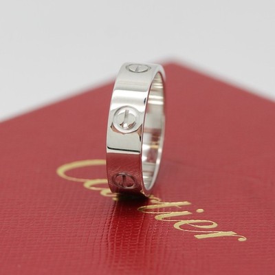 Cartier Love Ring 18KT Weißgold mit Cartier Box in Gr. 61
