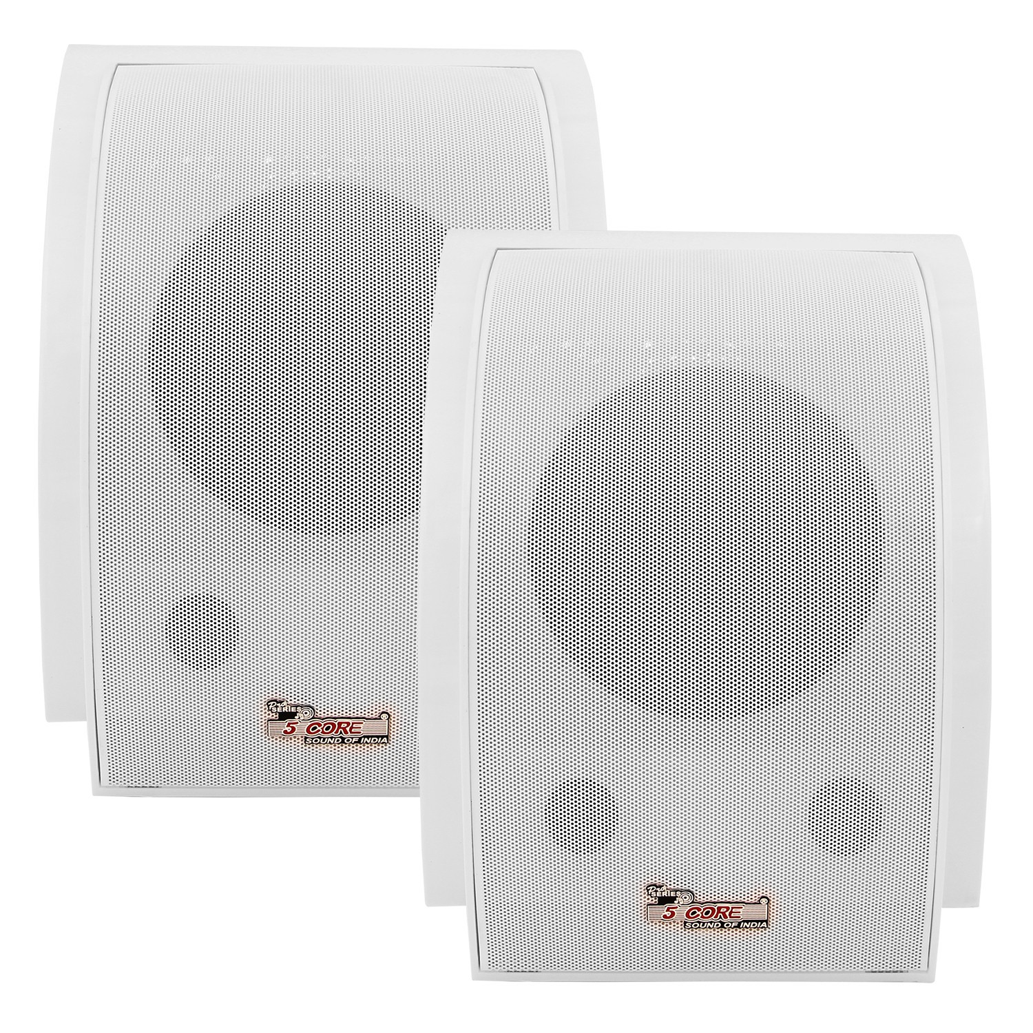 5Core Outdoor Speakers Stereo In Wall 500W Peak Passive Home