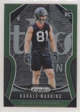 2019 Panini Prizm Rookies Green Prizm Kahale Warring #394 03kc