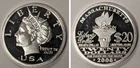 2006 $20 1 oz Massachusetts ~ Norfed Liberty ~ .999 Fine Silver Scarce Round
