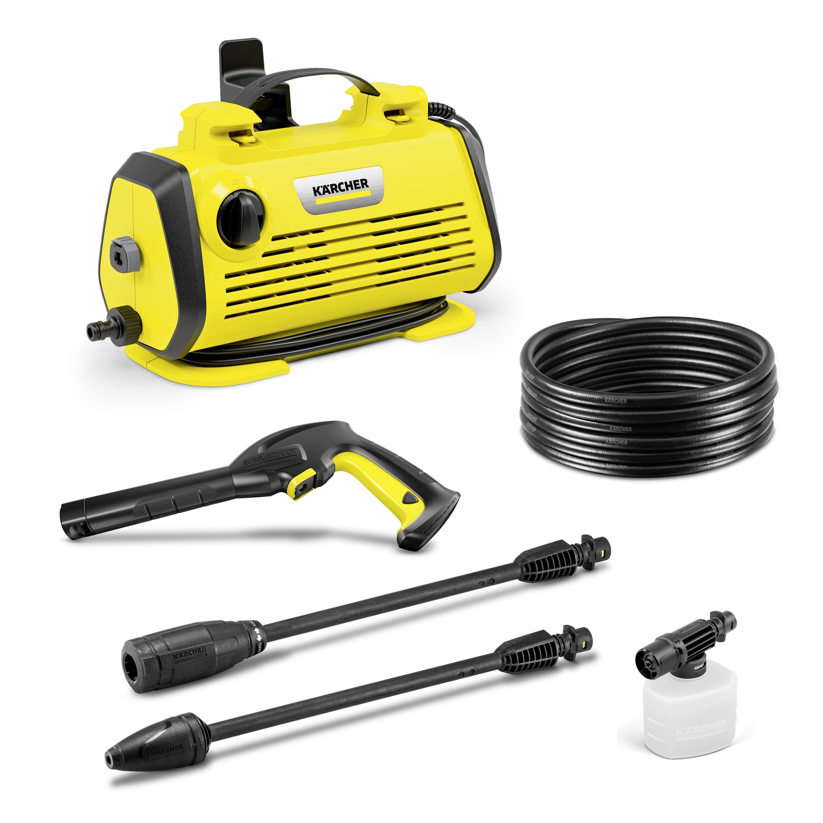 K&auml;rcher K3 Horizontal, Pressure Washer, Foam Cannon, 2100 PSI, 1.45 GPM - NEW
