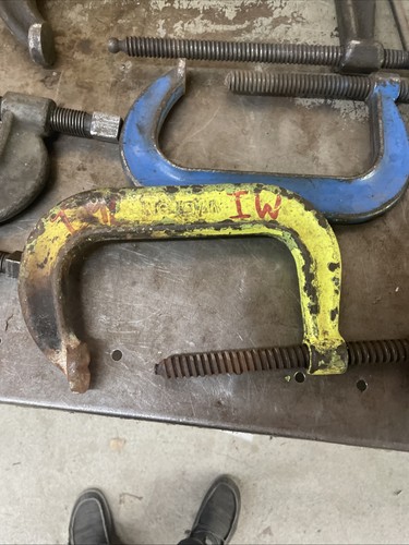 Lot Of 7 C Clamps 3-10” Armstrong, Williams, Wilton, Jorgenson, Wright - Picture 6 of 7