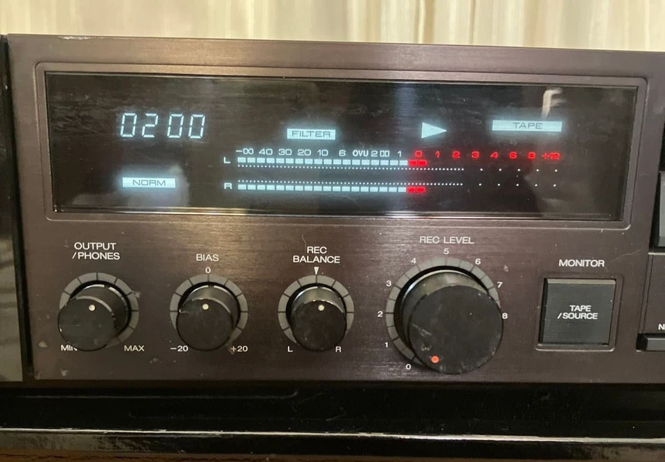 Cubierta de casete estéreo de 3 cabezales AKAI GX-73 251129 - Imagen 3 de 4