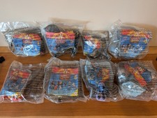 1998 Disney McDonald's Mulan figurines toys complete set of 8 NEW