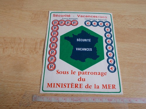 Autocollant SÉCURITÉ