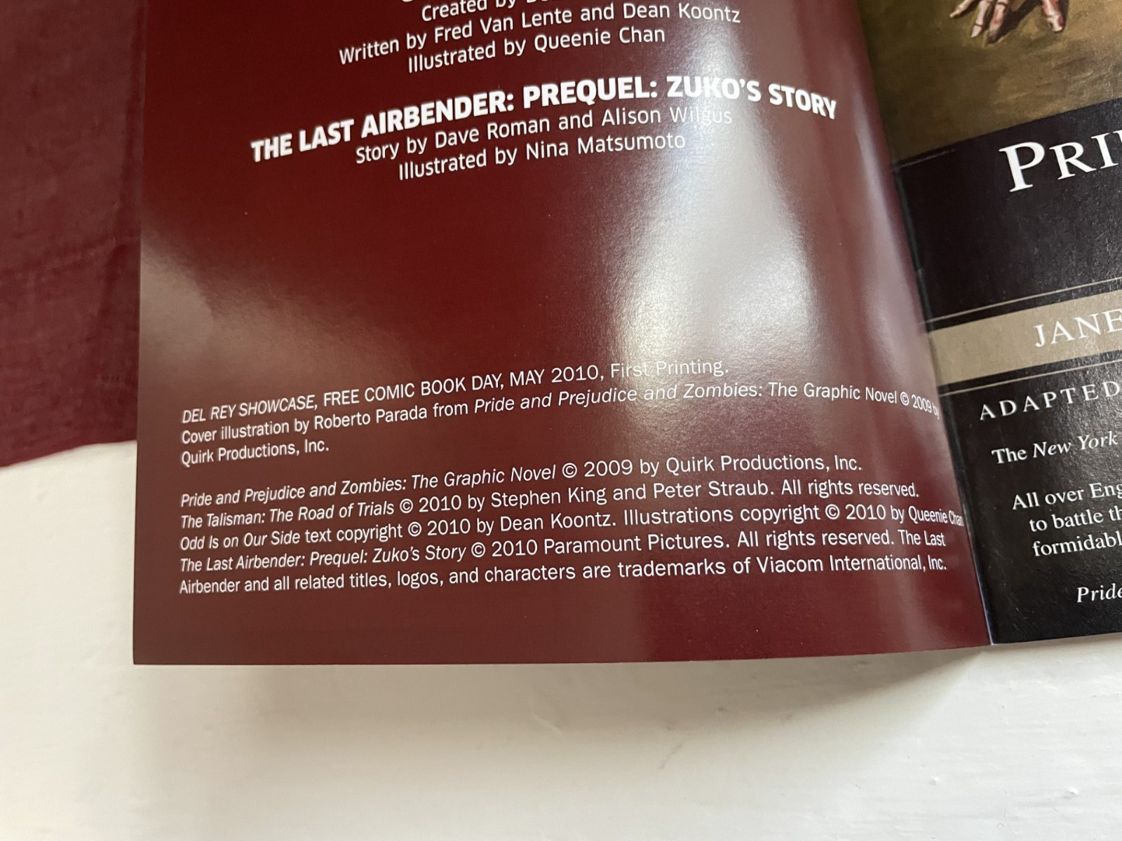 Del Rey Showcase Free Comic Book Day 2010 Del Rey FCBD