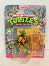 Leonardo 10 Back 1988 TMNT PLAYMATES Vintage Original NEW Sealed UNPUNCHED
