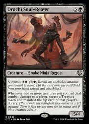 Orochi Soul-Reaver #22 Commander: Outlaws of Thunder Junction