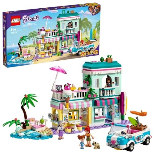 LEGO Friends Surfer's Beach House 41693 Toy Doll Girls