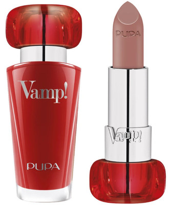 PUPA VAMP LIPSTICK EXTREME COLOR VOLUMIZING TREATMENT - 101 WARM NUDE