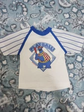 Vintage Kids  Sesame Street Cookie Monster baseball t-shirt