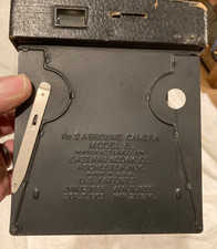 Vintage Kodak Brownie Box Camera No. 2-A Model B, Untested