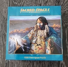 CEACO Frizzell Sacred Space HORSE MEDICINE 1000 Piece Jigsaw Puzzle Sealed