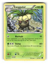 Exeggutor 5/116 Rare Plasma Freeze Pokemon Moderately Played on eBay