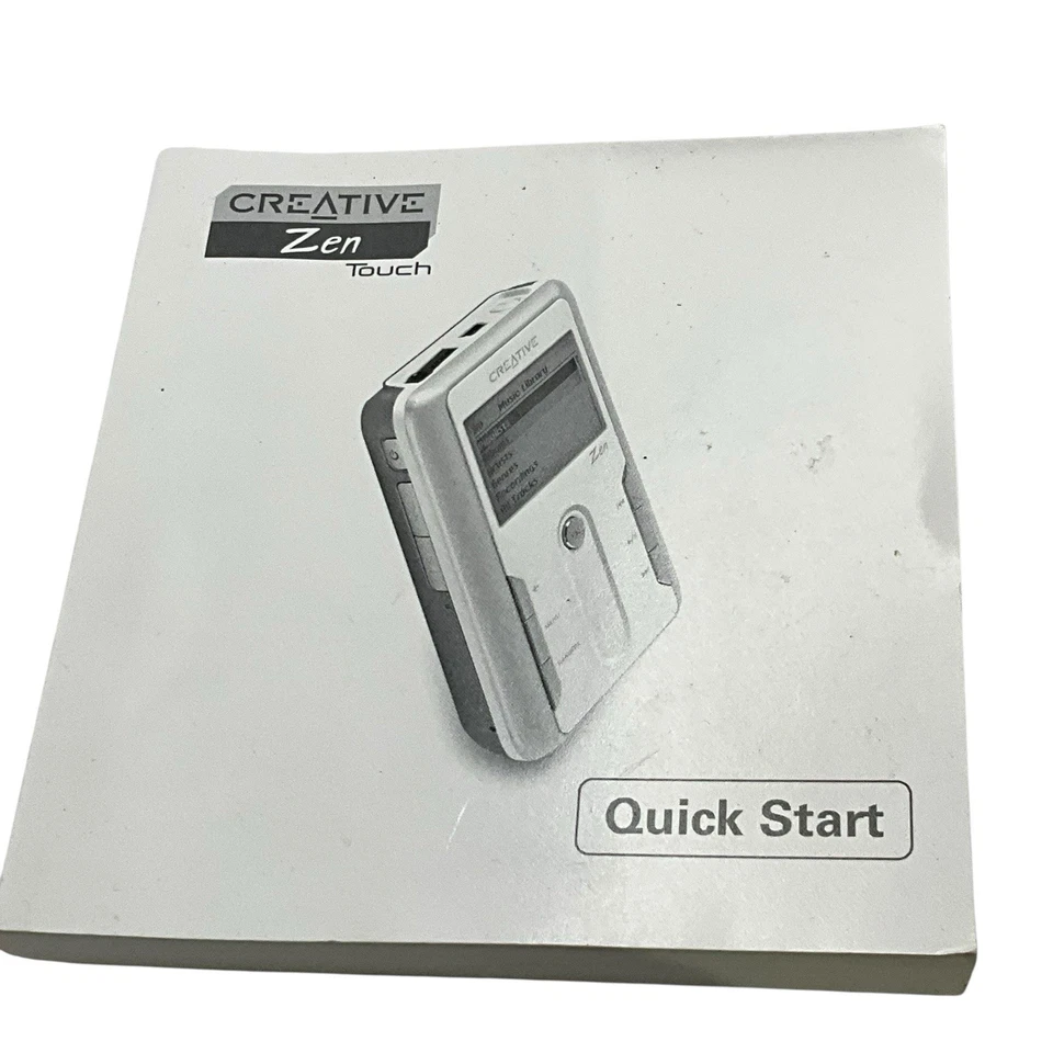 Creative Zen Touch DAP-HD0014 MP3 Player – Spares / Repair - Image 3 of 4