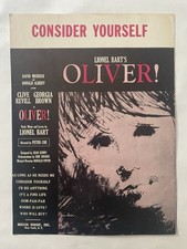 As Long As He Needs Me Oliver Vintage Sheet Music Lionel Bart 1960