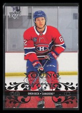 Owen Beck 2023-24 Upper Deck #T-24 2008-09 Upper Deck Retro