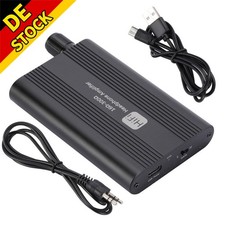 HIFI Kopfhörerverstärker Stereo Kopfhörer Audio AMP 3,5mm Aux 16-300 Ohm