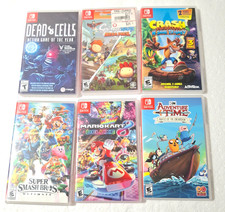 Lot of 6 Empty Nintendo Switch Game Cases NO GAMES