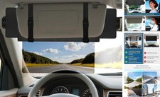 Sun Visor Extender for Car Polarized, UV400, PC Lens, 2 Side 1 Pack