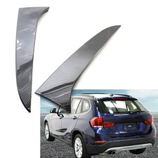 Heckscheiben-Seitenspoiler Hinten Fenster Canard Splitter f�r BMW X1 E84 2009-15