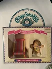 Vintage 1984 Cabbage Patch Kids First Edition Deluxe Miniatures w/ Stroller NOS